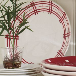 Set Of 4 Fun Tastic Salad Plates