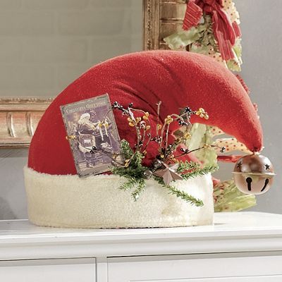 Santas Hat Centerpiece