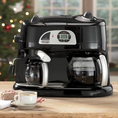 Combination Drip Coffee Espresso Cappuccino And Latte Machine By Delonghi