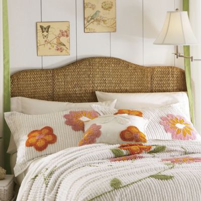 Seagrass Headboard and Bedrails