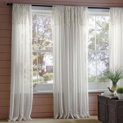Smock Top Sheer Panels
