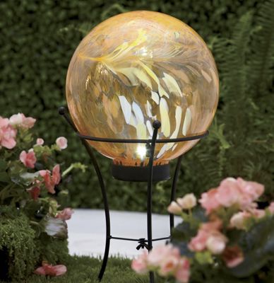 solar gazing ball