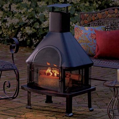 firehouse chimney firepit
