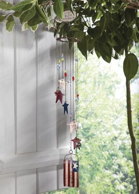 patriotic wind chime