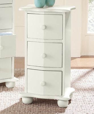 3 Drawer Ivory Cabinet