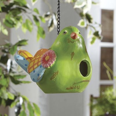 patchwork birdhouse
