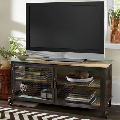 industrial media stand