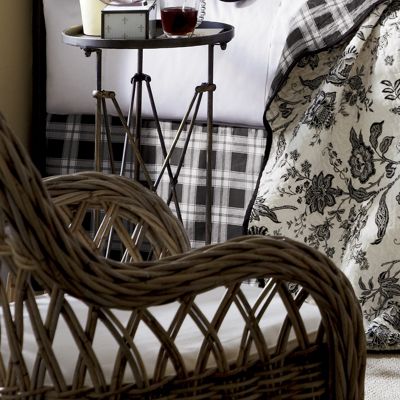 buffalo plaid bedskirt