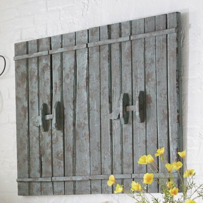 barn door wall decor