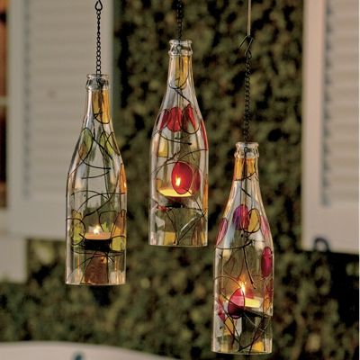 set of 3 tealight holders