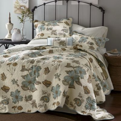 dogwood oversized reversible quilt sham decorative pillow