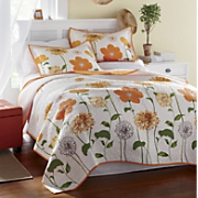sunshine oversized quilt and sham