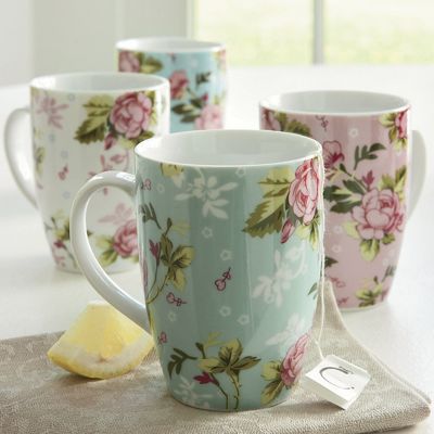 Mugs Chintz Set Of 4