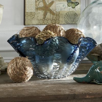 set of 4 sea grass orbs