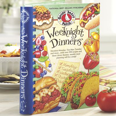 gbp weeknight dinners cookbk