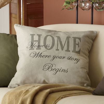 home toss pillow