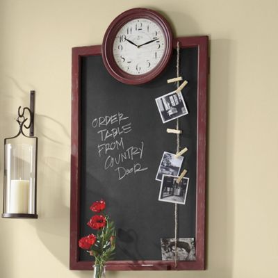 blackboard clock