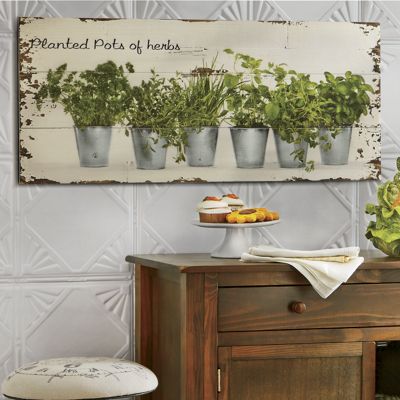 herb garden print