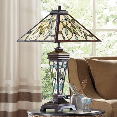 stained glass table lamp