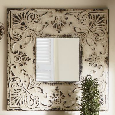 embossed mirror