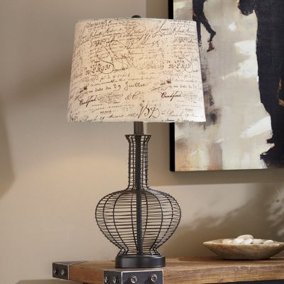 retro table lamp