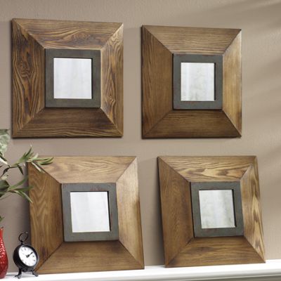 set of 4 wall mirrors