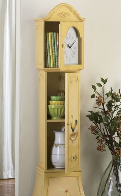 Rooster Grandfather Clock