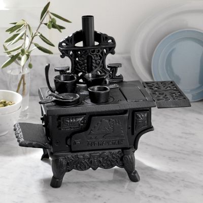 Decorative Cast Iron Mini Cookstove