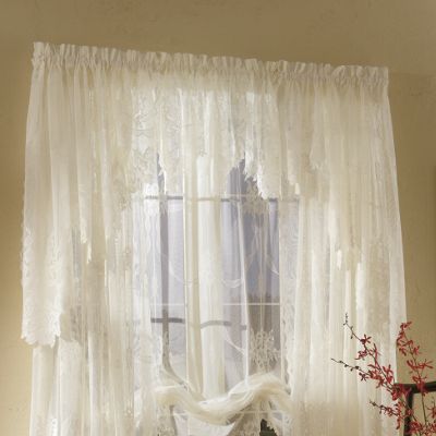 Garland Lace Swag Pair