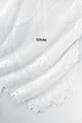 Garland Lace Swag Pair