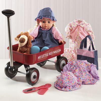 Doll Wagon and Puppy
