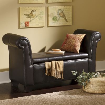 Upholstered Storage Bench