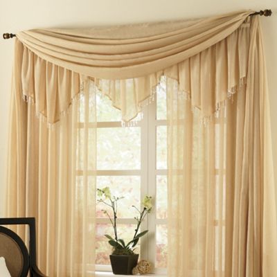 Erica Voile Ascot Valance
