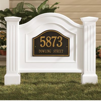 Nantucket Address Sign