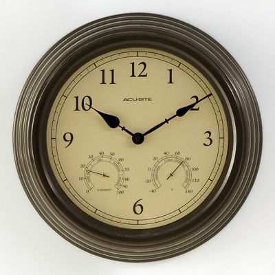 Outdoor Clock Thermometer Hygrometer