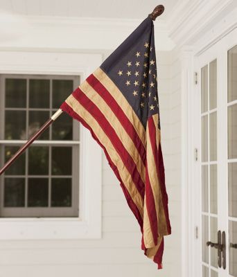 50 Star American Flag and Pole