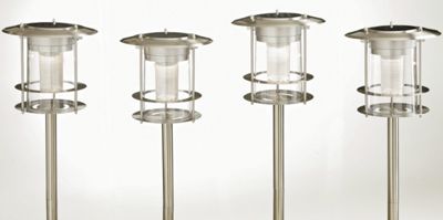 Set Of 4 Solar Lights