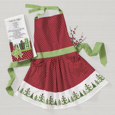 Apron and Towel Set Holiday