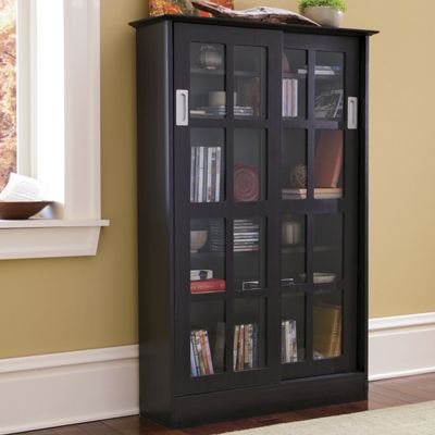 Espresso Media Cabinet