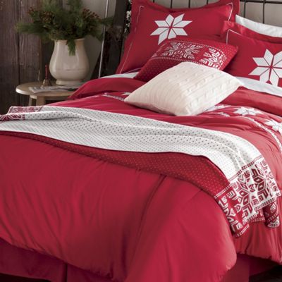 Throw And Pillow Fair Isle