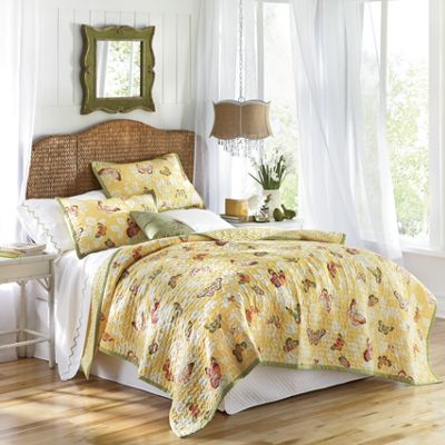Quilt Butterfly Vine Oversized Cotton