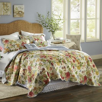 westport oversized reversible cotton quilt sham and pillows