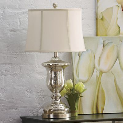 mercury glass lamp