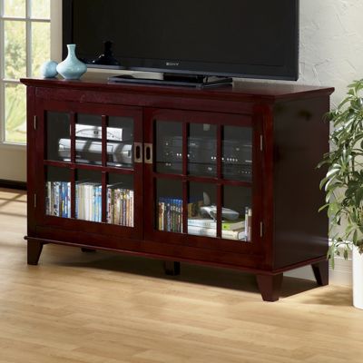 Tv Stand Glass Doors