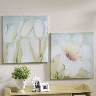 Canvases Set Of 2 Floral