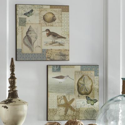 set of 2 coastal prints