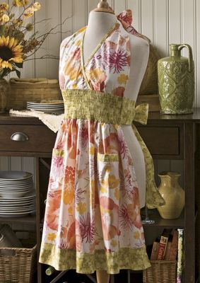Apron Scattered Poppy