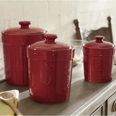 Canisters Sorrento Set Of 3