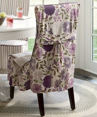 Dining Chair Slipcover Vintage Garden