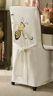 Dining Chair Slipcover Embroidered